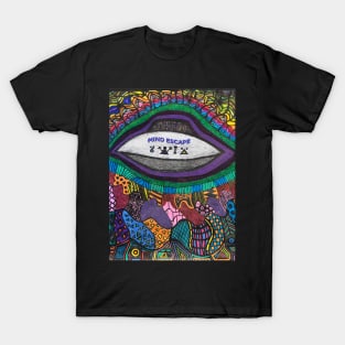 Mind Escape Psychedelic UFO Live Art T-Shirt